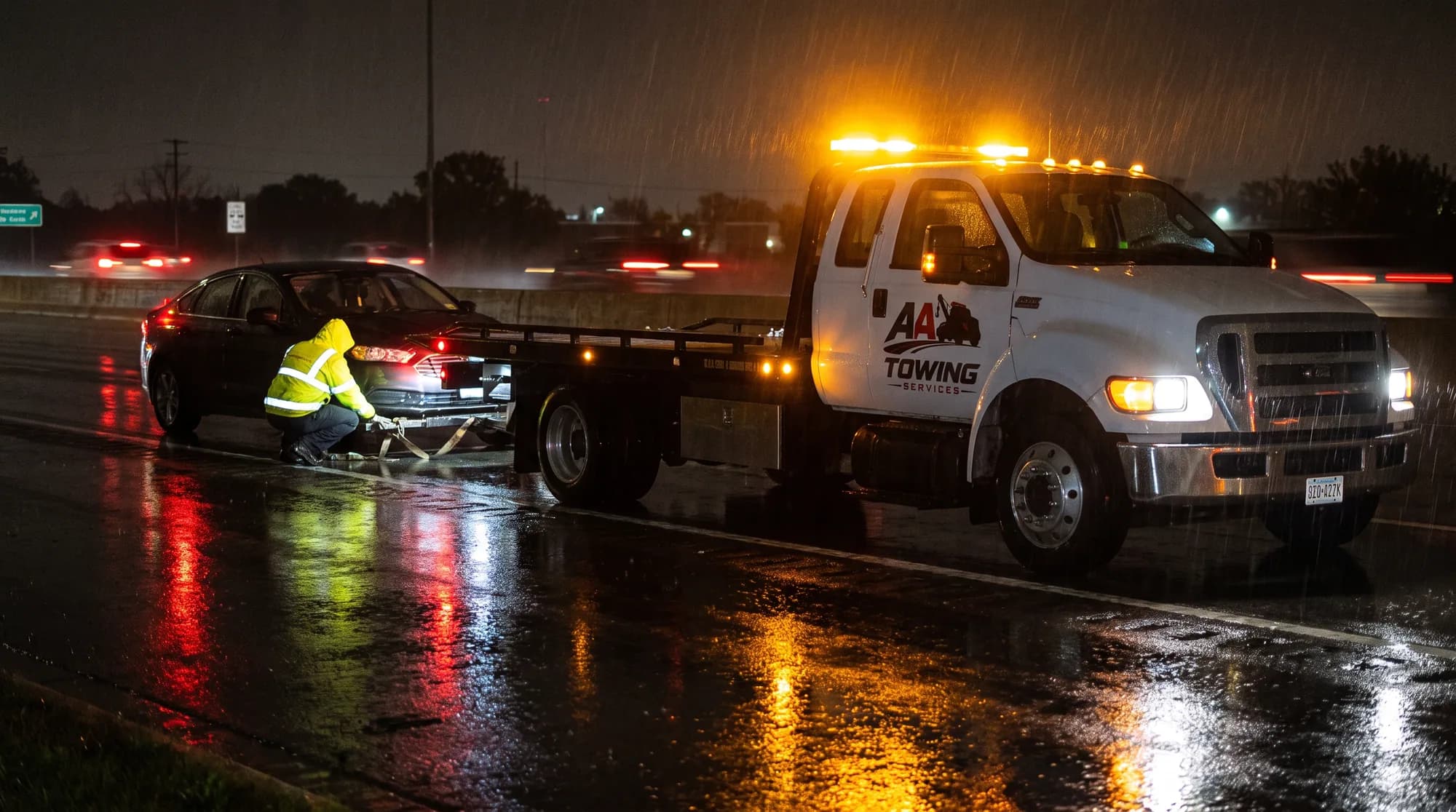 Emergency Towing by AA Towing Services in Metro Detroit